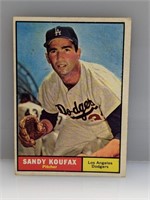 1961 Topps #344 Sandy Koufax Dodgers HOF