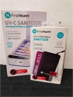First Health UVC sanitizer for smartphones and