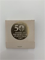 1985 President Ronald Reagan Inaugural matchbook