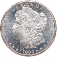 $1 1880-S PCGS MS67 PL