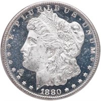 $1 1880-S PCGS MS65 DMPL CAC