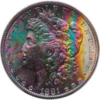 $1 1881-S PCGS MS64 CAC