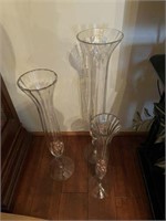 Three Decorator Vases