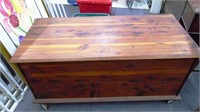 Cedar Chest on Casters 48"L x 23"D x 24"H