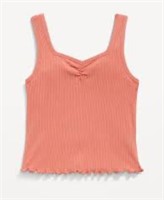 FITTED SWEETHEART-NECK TANK TOP FOR GIRLS SIZE