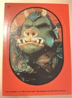 1983 Return of the Jedi GAMORREAN GUARD Sticker