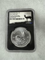 2018 S African Silver