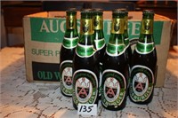 6 Full Bottles Augsburger Beer in Augsburger Box