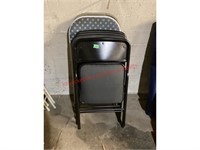 6 Assorted Folding Chairs