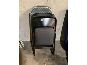 6 Assorted Folding Chairs