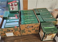 3 Boxes of Christmas Decorations