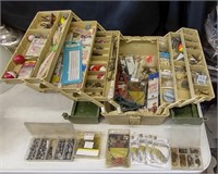 Plano Tackle Box with Various Tackle