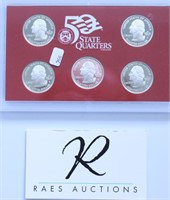 2008 SILVER PROOF QUARTER SET