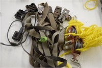 Game camera straps, pulley