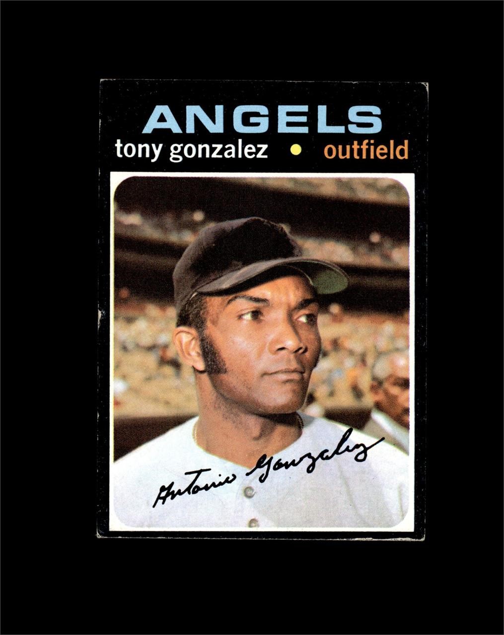 1971 Topps #256 Tony Gonzalez EX to EX-MT+