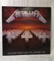Metallica Master of Puppets LP Record