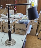 Used Desk Lamp-Black & Chrome