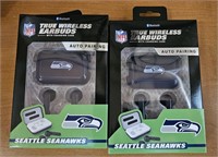 2 NFL Wireless Earbuds-Seattle Seahawks