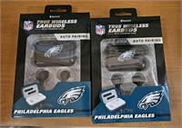 2 NFL Wireless Earbuds-Philadelphia Eagles