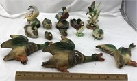 Duck Wall Hangings and Collection of Ducks and