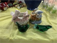 BIRD FIGURINES LOT