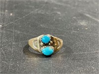 VINTAGE STERLING SILVER SOUTHWESTERN RING WITH