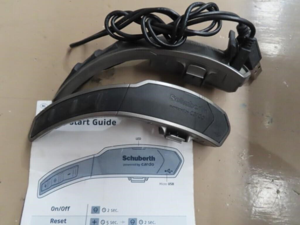 2 Schuberth Bluetooth Microphones