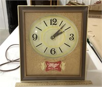 Miller High Life clock- does not light up or work
