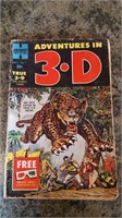 1953 Adventures 3D Comic Rare Golden Age