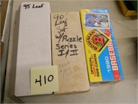 2 Boxes Of Leaf Baseball Cards & (1) 1990 Bowman
