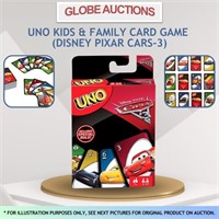 UNO KIDS & FAMILY CARD GAME (DISNEY PIXAR CARS-3)