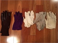 LOT of 5 Pairs Vintage Gloves