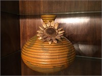 Sunflower Ceramic Vase