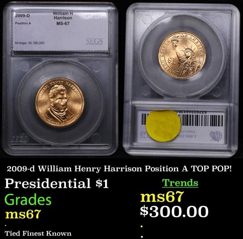 2009-d William Henry Harrison Position A President