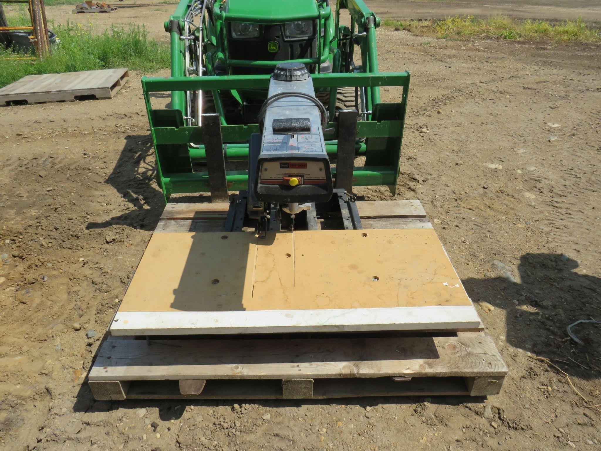 10" SEARS CRAFTSMAN RADIAL ARM SAW