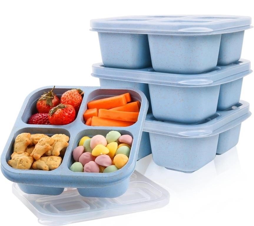 new, Snack Containers - Reusable Bento Snack Box,