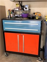 Rolling Tool Cabinet with Key, Tools, Gardening