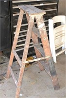 Wooden Step Ladder - As Shown 46 inches T