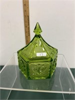 Vintage Tiara Indiana Glass Colonial Eagle & Star