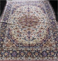 A VERY FINE HAND KNOTTED SEMI ANTIQUE PERSIAN TABR