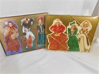 Barbie Holiday Hallmark cards - Victorian Barbie