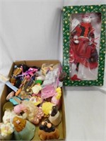 Dillard's Christmas mouse in box - Barbie Happy