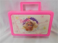 Barbie pink plastic case