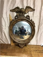 Round Bicentennial era mirror