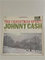 Vintage Record - Johnny Cash The Christmas Spirit