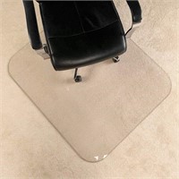 Crystal Clear Heavy Duty Hard Chair Mat, Pack of 3