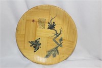 A Chinese Bamboo Plate