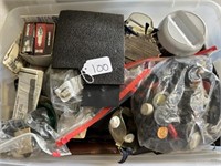 Tote of Assorted Items