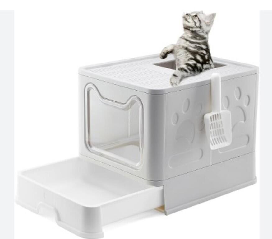 Gefryco Large Litter Box With Cover And Top