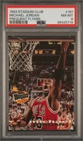1993 Stadium Club #181 Michael Jordan Card